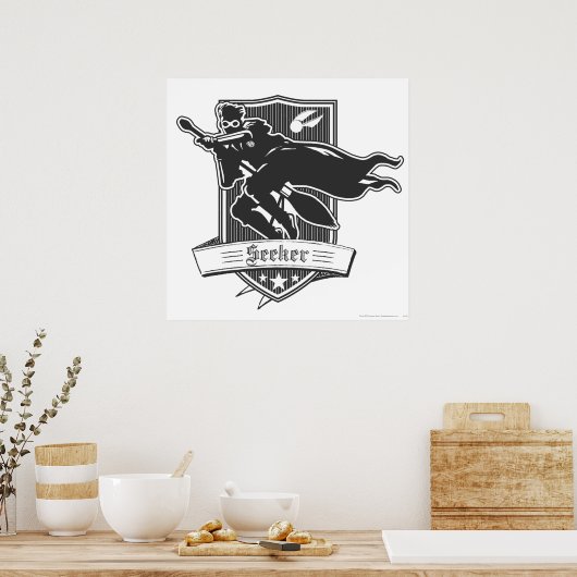 Harry Potter | Seeker Badge Poster (Keuken)