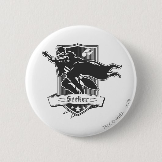 Harry Potter | Seeker Badge Ronde Button 5,7 Cm (Voorkant)