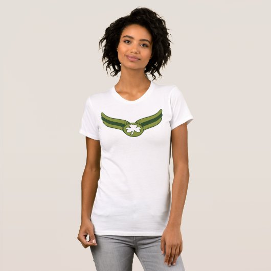 Harry Potter | Shamrock Green Snitch T-shirt (Voorkant volledig)