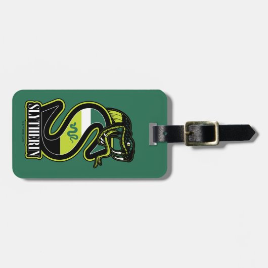 HARRY POTTER™ | SLYTHERIN™ Athletic Badge Bagagelabel (Voorkant horizontaal)