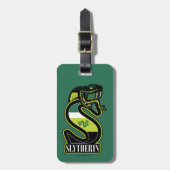 HARRY POTTER™ | SLYTHERIN™ Athletic Badge Bagagelabel (Voorkant verticaal)