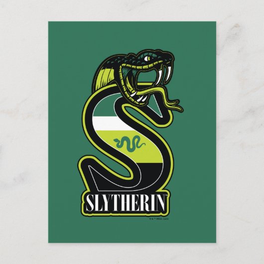 HARRY POTTER™ | SLYTHERIN™ Athletic Badge Briefkaart (Voorkant)