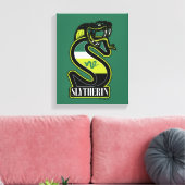 HARRY POTTER™ | SLYTHERIN™ Athletic Badge Canvas Afdruk (Insitu (Woonkamer))
