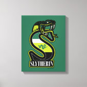 HARRY POTTER™ | SLYTHERIN™ Athletic Badge Canvas Afdruk (Voorkant)