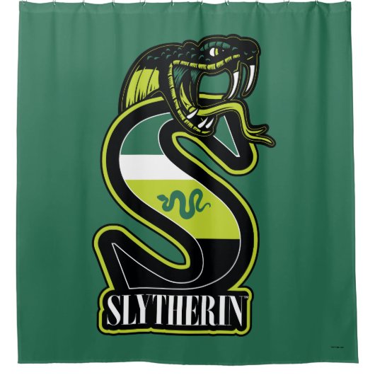 HARRY POTTER™ | SLYTHERIN™ Athletic Badge Douchegordijn (Voorkant)