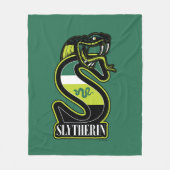 HARRY POTTER™ | SLYTHERIN™ Athletic Badge Fleece Deken (Voorkant)