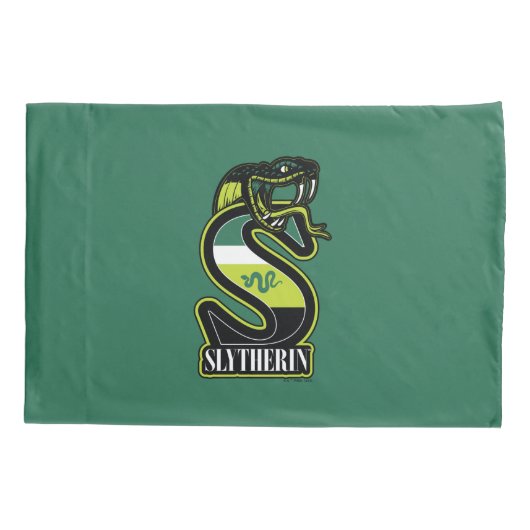 HARRY POTTER™ | SLYTHERIN™ Athletic Badge Kussensloop (Achterkant)