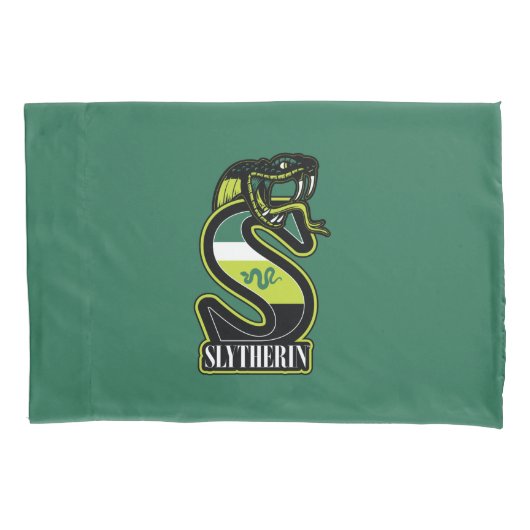 HARRY POTTER™ | SLYTHERIN™ Athletic Badge Kussensloop (Voorkant)