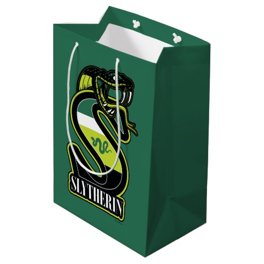 HARRY POTTER™ | SLYTHERIN™ Athletic Badge Medium Cadeauzakje (Achterkant Gekanteld)