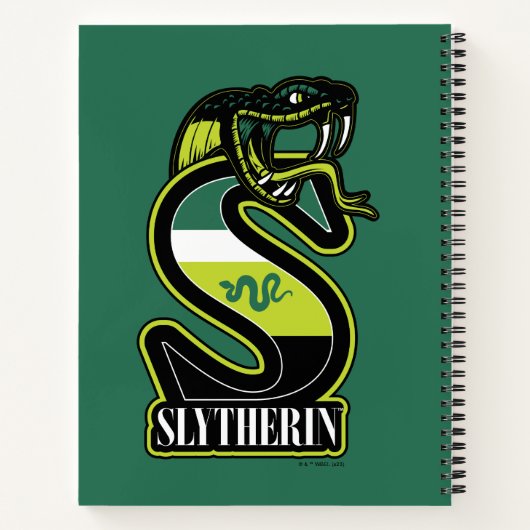 HARRY POTTER™ | SLYTHERIN™ Athletic Badge Notitieboek (Achterkant)