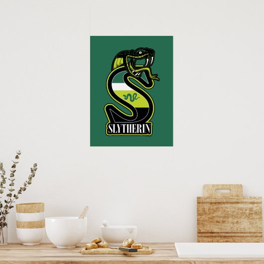 HARRY POTTER™ | SLYTHERIN™ Athletic Badge Poster (Keuken)