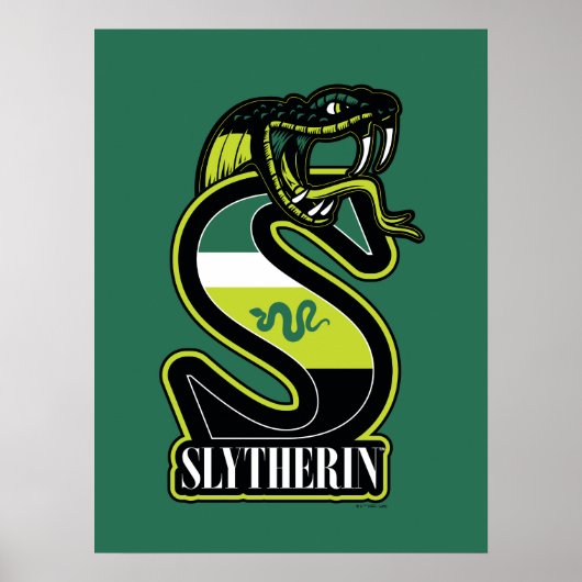 HARRY POTTER™ | SLYTHERIN™ Athletic Badge Poster (Voorkant)
