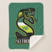 HARRY POTTER™ | SLYTHERIN™ Athletic Badge Sherpa Deken (Voorkant)