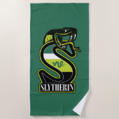 HARRY POTTER™ | SLYTHERIN™ Athletic Badge Strandlaken (Voorkant)