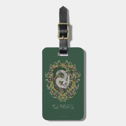 HARRY POTTER™ | SLYTHERIN™ Crest Bagagelabel (Voorkant verticaal)