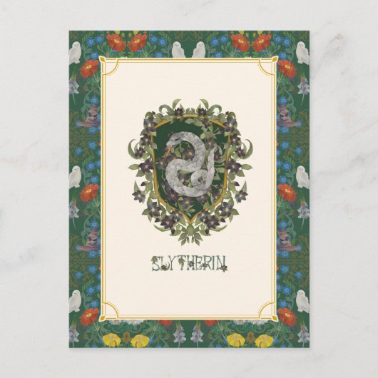 HARRY POTTER™ | SLYTHERIN™ Crest Briefkaart (Voorkant)