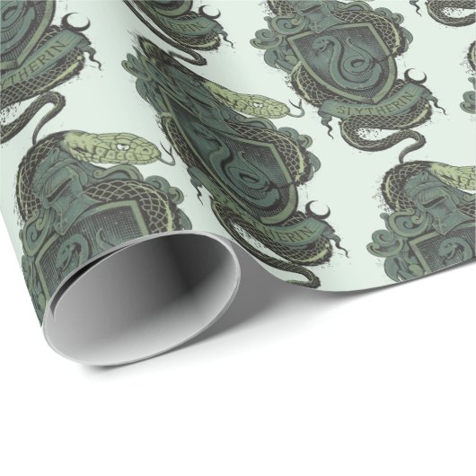 Harry Potter | Slytherin Crest Cadeaupapier (Rol Hoek)
