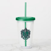 Harry Potter | Slytherin Crest Green Acryl Drinkbeker (Voorkant)
