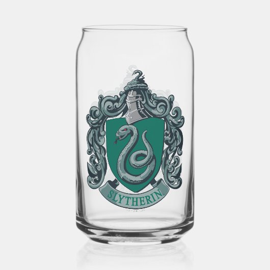 Harry Potter | Slytherin Crest Green Blikvorm Glas (Achterkant)