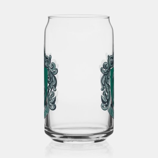 Harry Potter | Slytherin Crest Green Blikvorm Glas (Links)