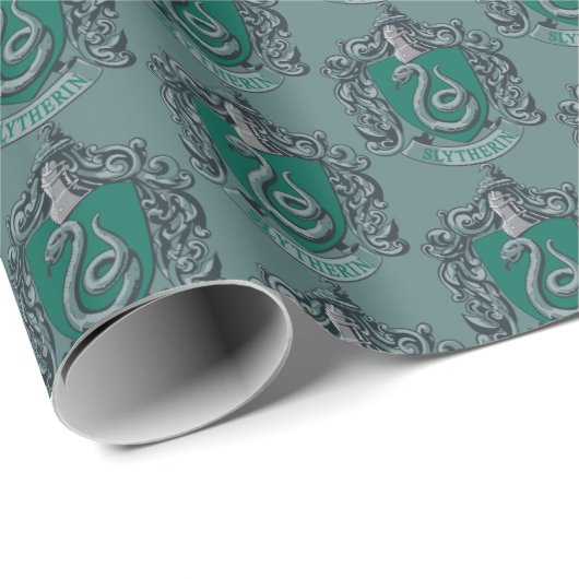 Harry Potter | Slytherin Crest Green Cadeaupapier (Rol Hoek)