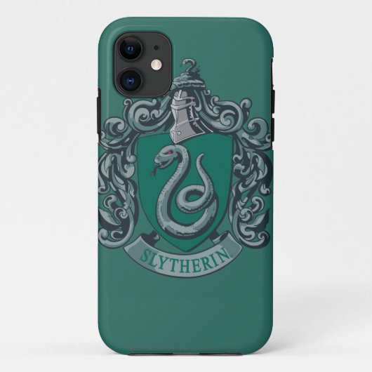 Harry Potter | Slytherin Crest Green Case-Mate iPhone Case (Achterkant)