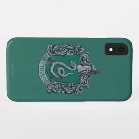 Harry Potter | Slytherin Crest Green Case-Mate iPhone Case (Achterkant (horizontaal))
