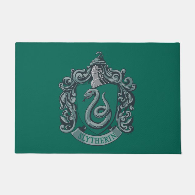 Harry Potter | Slytherin Crest Green Deurmat (Voorkant)