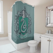 Harry Potter | Slytherin Crest Green Douchegordijn (In situ)