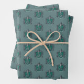 Harry Potter | Slytherin Crest Green Inpakpapier Vel (In situ)