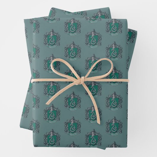 Harry Potter | Slytherin Crest Green Inpakpapier Vel (In situ)