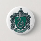 Harry Potter | Slytherin Crest Green Ronde Button 5,7 Cm (Voorkant)