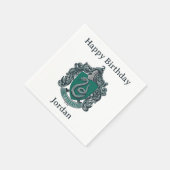 Harry Potter | Slytherin Crest Green Servet (Hoek)