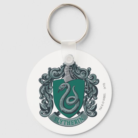 Harry Potter | Slytherin Crest Green Sleutelhanger (Achterkant)