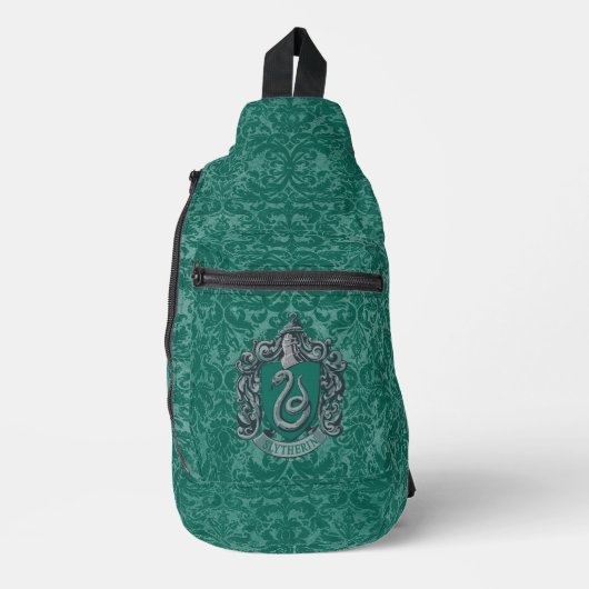 Harry Potter | Slytherin Crest Green Sling Bag (Voorkant)