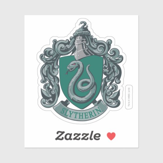 Harry Potter | Slytherin Crest Green Sticker (Vel)