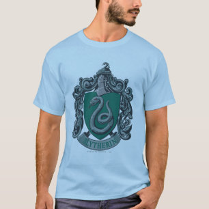 Harry Potter   Slytherin Crest Green T-shirt