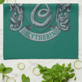 Harry Potter | Slytherin Crest Green Theedoek (Gevouwen)
