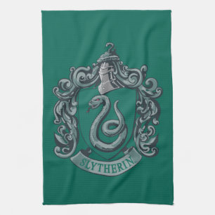 Harry Potter   Slytherin Crest Green Theedoek