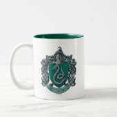 Harry Potter | Slytherin Crest Green Tweekleurige Koffiemok (Links)