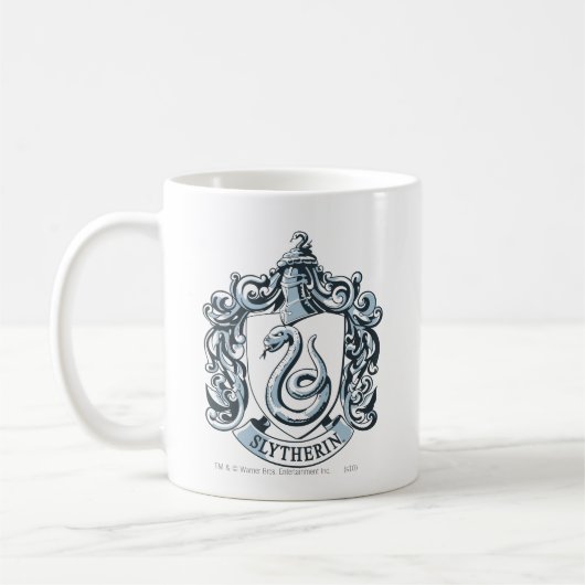 Harry Potter| Slytherin Crest - Ice Blue Koffiemok (Links)