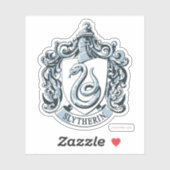 Harry Potter | Slytherin Crest - Ice Blue Sticker (Vel)