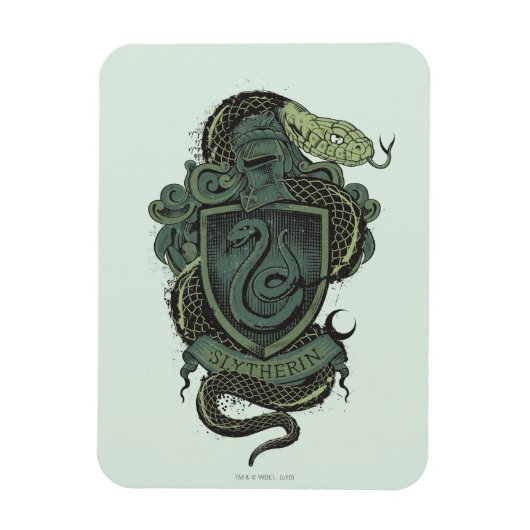 Harry Potter | Slytherin Crest Magneet (Verticaal)