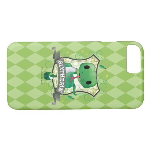 Harry Potter | SLYTHERIN™ Crest opladen Case-Mate iPhone Case (Achterkant (Horizontaal))