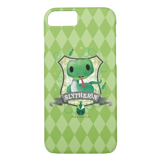 Harry Potter | SLYTHERIN™ Crest opladen Case-Mate iPhone Case (Achterkant)