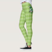 Harry Potter | SLYTHERIN™ Crest opladen Leggings (Links)