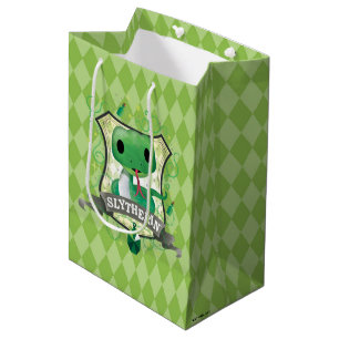 Harry Potter SLYTHERIN™ Crest opladen Medium Cadeauzakje