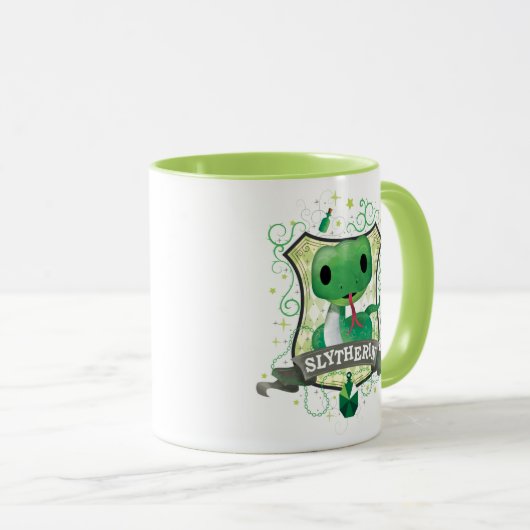 Harry Potter | SLYTHERIN™ Crest opladen Mok (Voorkant rechts)