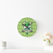 Harry Potter | SLYTHERIN™ Crest opladen Ronde Klok (Huis)