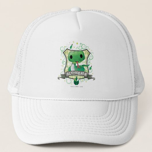 Harry Potter | SLYTHERIN™ Crest opladen Trucker Pet (Voorkant)